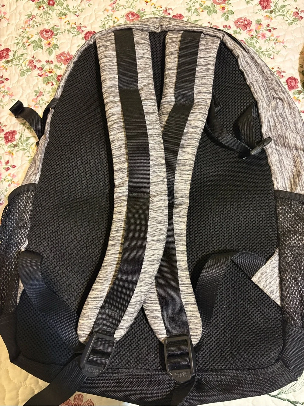 PINK Victoria's Secret Heather Gray and Black Men's Backpack